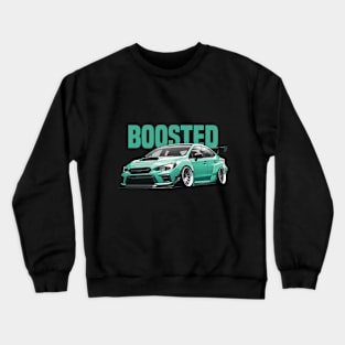 Subaru Impreza WRX STI Car Art - Widebody Modified Boosted JDM Car Crewneck Sweatshirt